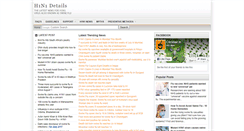 Desktop Screenshot of h1n1details.com